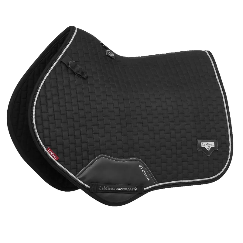 LeMieux Puissance Suede Close Contact Pad - Black